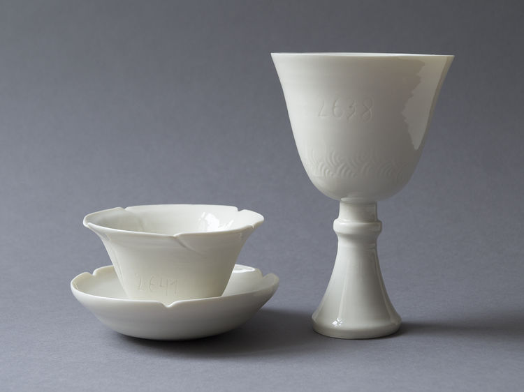 ONE MILLION - Item 2641 & Item 2642 - flower bowl / Item 2638 - chalice